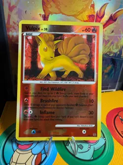 Vulpix SH6 Reverse Holo Platinum Pokemon 2009 Heavily Played - Image 1