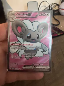 Pokemon TCG Cinccino Ex 105/86 Chaos Rising Full Art Ultra Rare - Image 1