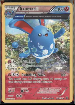 Pokemon TCG Azumarill 104/160 Holo - Image 1