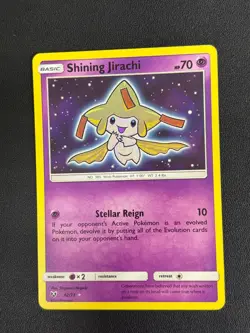 Shining JirachiShining Legends 42/73 Pokemon TCG Holo - Image 1