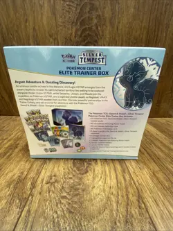 Pokemon Center Exclusive SWSH Silver Tempest Elite Trainer Box SEALED ETB Tear - Image 5