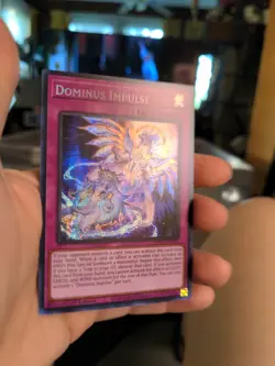 Yu-Gi-Oh! Dominus Impulse Prismatic Secret MP25-EN116 Trap YGO TCG 2025 TIN - Image 2