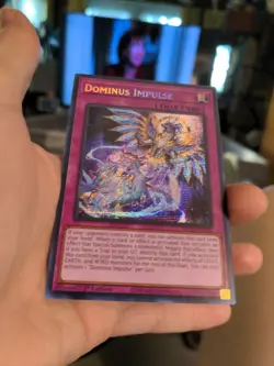 Yu-Gi-Oh! Dominus Impulse Prismatic Secret MP25-EN116 Trap YGO TCG 2025 TIN - Image 4