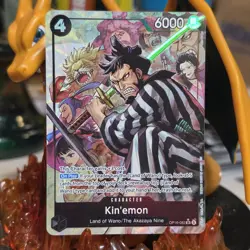 Kin'emon (Alt Art) - OP16-082 - One Piece The Time of Battle - Near Mint - Image 1