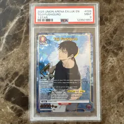 PSA 9 Toji Fushiguro 026 (R*) Jujutsu Kaisen Vol 2 Pop 7 Union Arena English - Image 1