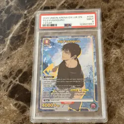 PSA 9 Toji Fushiguro 026 (R*) Jujutsu Kaisen Vol 2 Pop 7 Union Arena English - Image 5