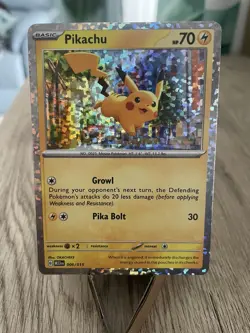 Pikachu Reverse Holo McDonald’s Pokemon Cards ( Happy Meal ) - Image 1