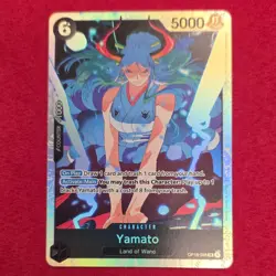 Bandai One Piece Card Game Yamato OP16-098 SR Alt Art Holo Land of Wano EN - Image 1