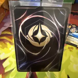 Disney Lorcana TCG QR Code Discard Error Shiny Foil Card-Wilds Unknown - Image 2