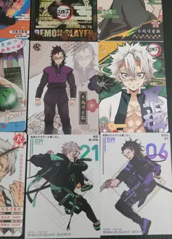 Genya & Sanemi Shinazugawa Demon Slayer Mixed Card Lot of 15 CCG Anime Manga - Image 5