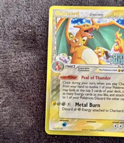 Charizard (Delta Species) Holo Pokemon Card 4/100 Crystal Guardians Reverse Holo - Image 4