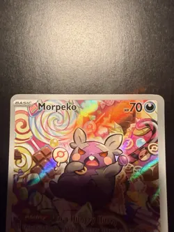 Pokemon TCG Morpeko 206/182 Sv04: Paradox Rift Holo Card - Image 2