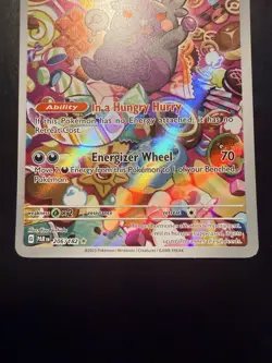 Pokemon TCG Morpeko 206/182 Sv04: Paradox Rift Holo Card - Image 3