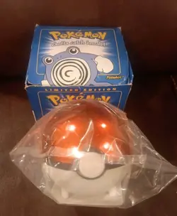 1999 BURGERKING POLIWHIRL POKEMON 23K GOLD PLATED CARD SEALED BLUE BOX VINTAGE - Image 2