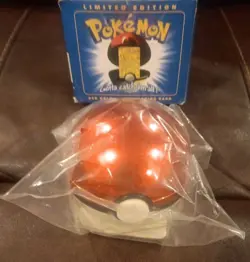 1999 BURGERKING POLIWHIRL POKEMON 23K GOLD PLATED CARD SEALED BLUE BOX VINTAGE - Image 3