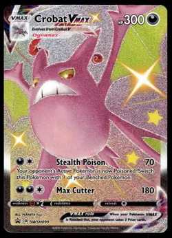 Pokemon TCG SWSH: Sword & Shield Promo Cards #SWSH099 Crobat VMAX NM - Image 1