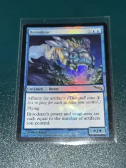 Broodstar Mirrodin Foil Magic the Gathering MtG NM - Image 1