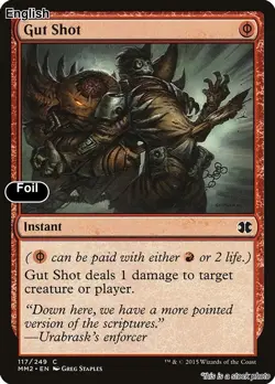 Gut Shot EN [MM2 - 117] - LP [Foil] TCG MTG - Image 1