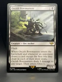 Orcish Bowmasters 103 Rare, The Lord of the Rings Magic: The Gathering NM - Image 1