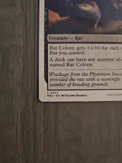 Rat Colony (White Border) Mystery Booster 2 MTG Near Mint - Image 3