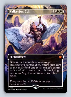 Valkyrie's Call (Borderless) Mythic Foundations - Image 1