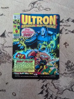 Ultron, Artificial Malevolence (Borderless) (0401) Marvel Super Heroes Foil - Image 1
