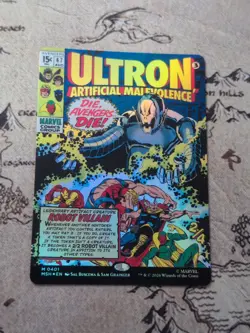 Ultron, Artificial Malevolence (Borderless) (0401) Marvel Super Heroes Foil - Image 2