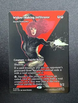 Dauthi Voidwalker BORDERLESS - Marvel Super Heroes (MTG) - Image 1