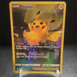 Pokemon Pikachu GG30/GG70 Full Art Holo Crown Zenith - Image 1