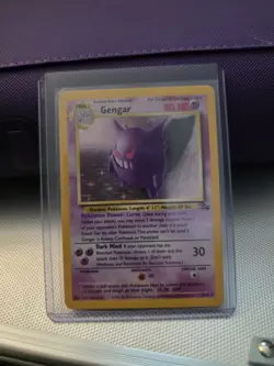 Gengar - Fossil Set - #5/62 - Holo Rare 1999 - Pokemon TCG Amazing - Image 1