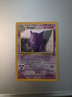 Gengar - Fossil Set - #5/62 - Holo Rare 1999 - Pokemon TCG Amazing - Image 2