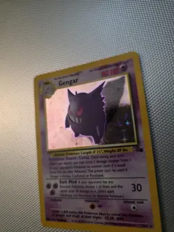 Gengar - Fossil Set - #5/62 - Holo Rare 1999 - Pokemon TCG Amazing - Image 5
