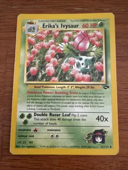 Erika’s Ivysaur 1st Edition 41/132 - Gym Challenge Pokemon - Image 1