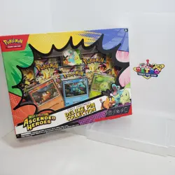 *New* Pokemon TCG Ascended Heroes First Partner Deluxe Pin Collection Box 5pks! - Image 1
