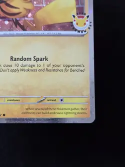 2026 Pokemon Day Pikachu 30th Anniversary Promo 51/162 **Tail Swirl** - Image 5