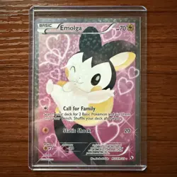 Pokemon EMOLGA - RC23/RC25 - LEGENDARY TREASURES: RADIANT COLLECTION Full Art - Image 1