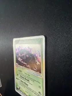 Pokemon TCG Muk EX 96/97 Holo Dragon 2003 Edition - Played - Image 2