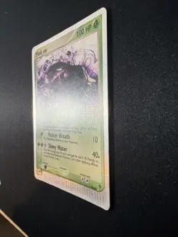 Pokemon TCG Muk EX 96/97 Holo Dragon 2003 Edition - Played - Image 4