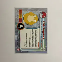 1999 Topps Pokemon TV Animation Series 1 - Psyduck #54 - Black Logo - Pk002446 - Image 2