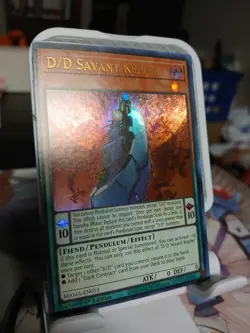 Yugioh D/D Savant Kepler MAMA-EN053 Ultra Rare 1st Edition NM - Image 2