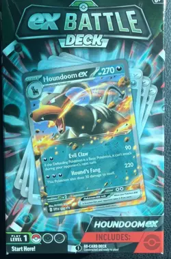 Pokemon TCG Houndoom EX Battle Deck 2024 - Image 1