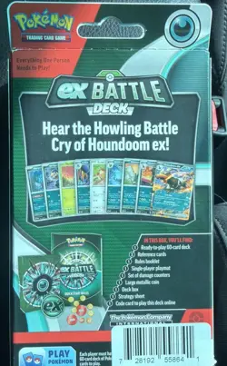 Pokemon TCG Houndoom EX Battle Deck 2024 - Image 2