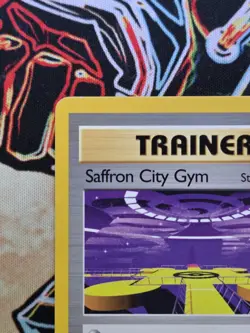 Pokemon TCG - Saffron City Gym 123/133 - Uncommon Gym Heroes - 2000 Vintage - Image 3
