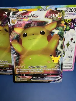 2024 Pokemon Pikachu Surging Sparks Ultra Rare, Base, VMax Celebrations Lot - Image 2