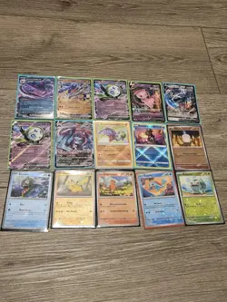 Pokemon Card Lot - Pikachu, Charmander , Bulbasaur, squirtle, Litwick And More - Image 1