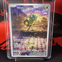 Pokemon Teal Mask Ogerpon Twilight Masquerade Promo #123 - Image 1