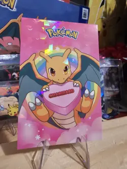 Pokemon Electric Pika Card Database - Charizard My Valentine Heart Photo Gallery - Image 2
