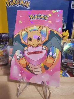 Pokemon Electric Pika Card Database - Charizard My Valentine Heart Photo Gallery - Image 3