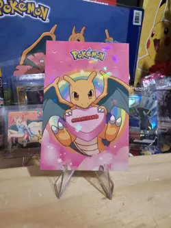 Pokemon Electric Pika Card Database - Charizard My Valentine Heart Photo Gallery - Image 4