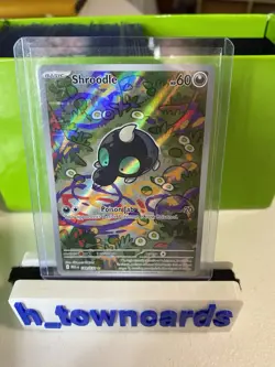 Shroodle 149/132 – Full Art Illustration Rare Holo – Pokemon TCG – NM Near Mint - Image 1